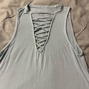 American Eagle Light Blue Tank!